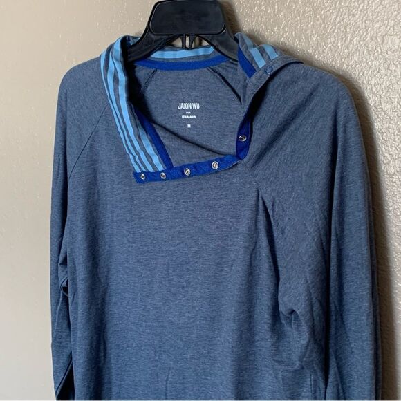 Jason Wu for Eva Air Unisex Loungewear Top in Heathered Blue - Size Medium - Picture 5 of 9